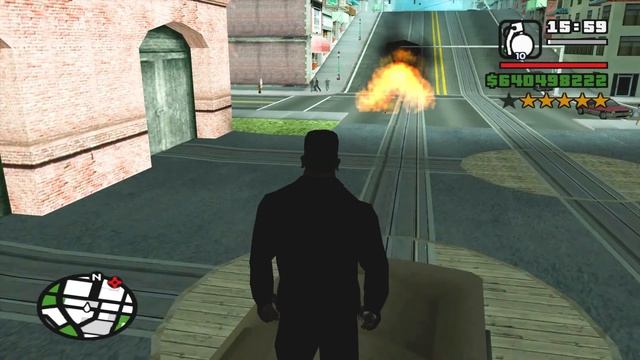 let's throw flamethrower and bomb | GTA Game play | GTA San Andreas смотреть онлайн