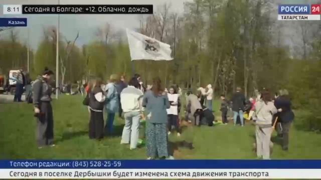 🌳Экоакция «ДоброЛес» в Казани: 400 сердец, объединённых природой!