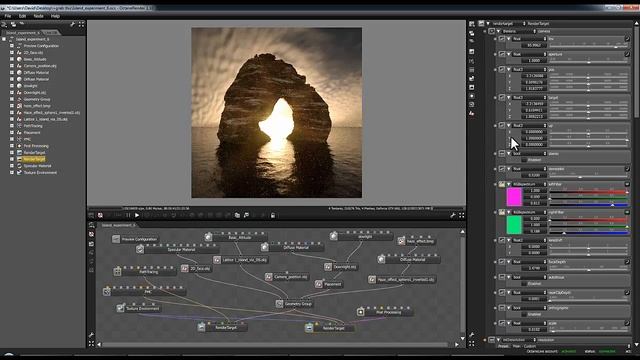 Bryce to Octane - Island scene conversion - part 5 - by David Brinnen. смотреть онлайн