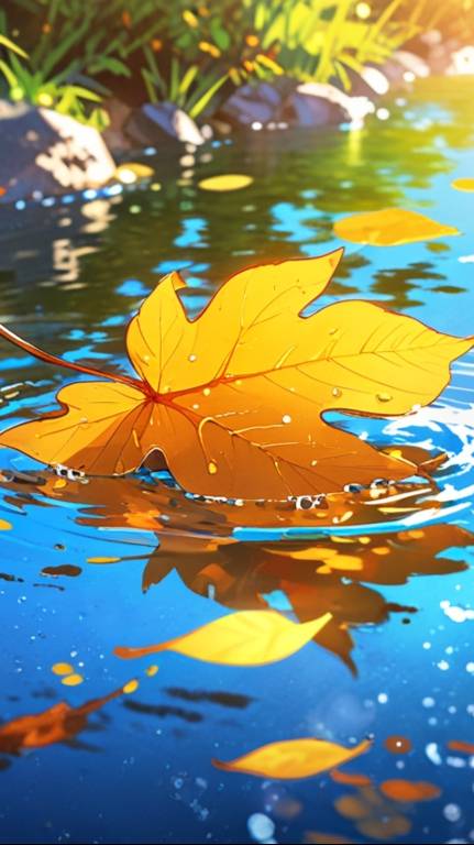 Мультфильм. Сказки перед сном. Осеннее Путешествие Листика. смотреть онлайн