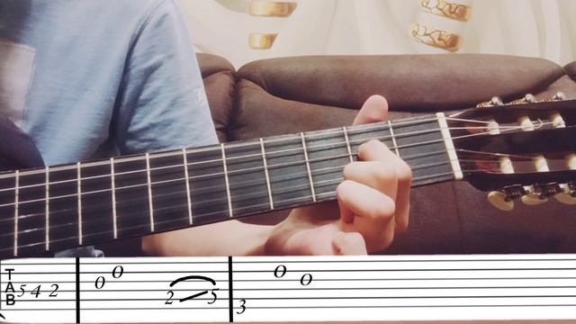 Hello Neighbour на гитаре (табы)