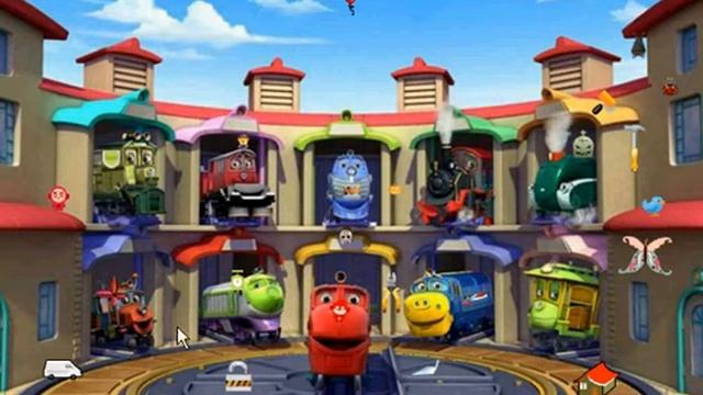 Chuggington Game. Чаггингтон, игра спрятанные объекты.