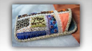 Для подарка по любому случаю подойдет лоскутный очечник