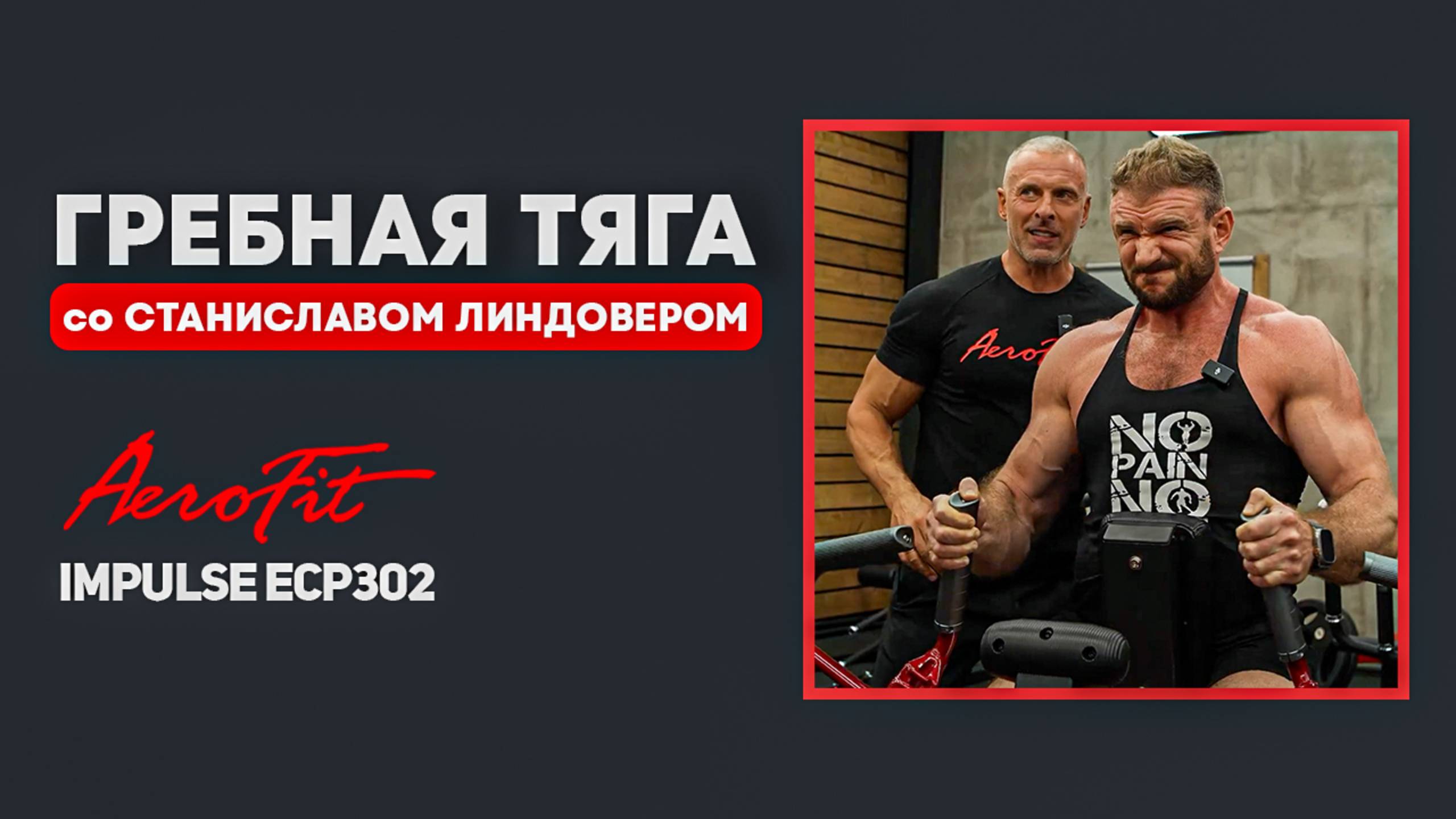 Спина. Гребная тяга со Станиславом Линдовером Impulse ECP302 смотреть онлайн