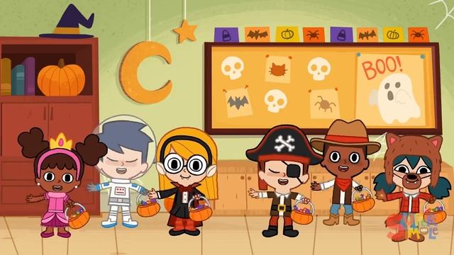 Hello,_Trick_Or_Treat_song for kids смотреть онлайн