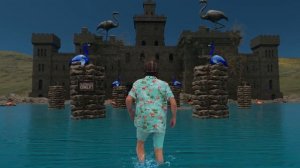 "Flamingo FRENZY!" Dance Game 🦩🌴 Red Light, Green Light Brain Break | Danny Go! Songs for Kids