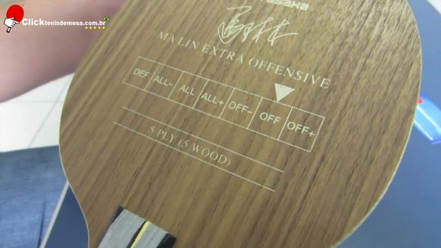 Raquete De Tênis De Mesa Mod. Ma Lin Extra Offensive Clássica YASAKA TÊNIS DE MESA