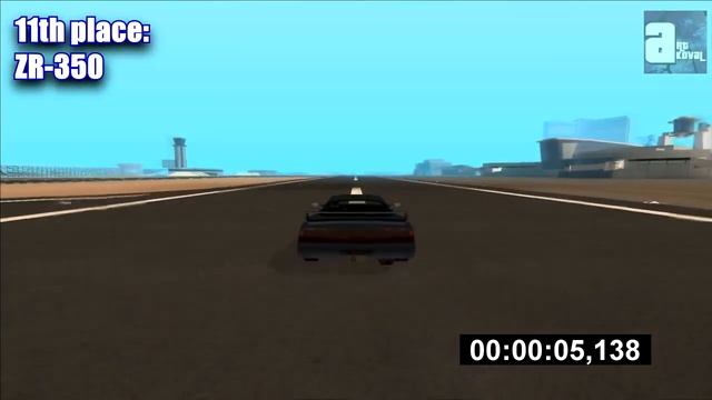 GTA San Andreas - Which is the fastest car? смотреть онлайн