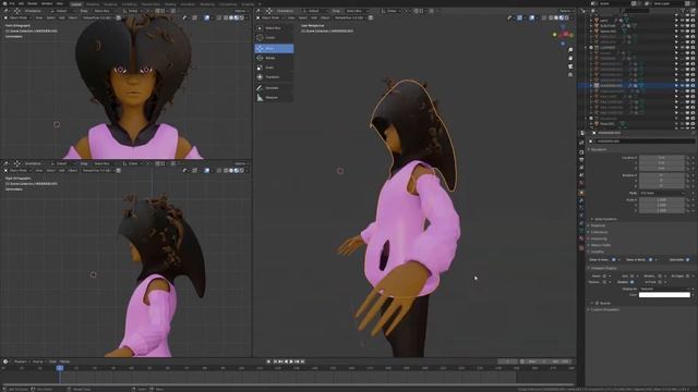 Quarantine Art | LOCKHART clothing | 3D Character Timelapse | Lich LOCKHART | Blender смотреть онлайн