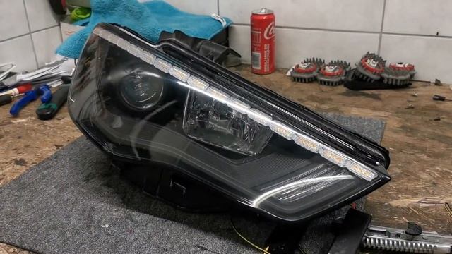 zwykła lampa do Audi A3 przerobiona na FULL LED смотреть онлайн