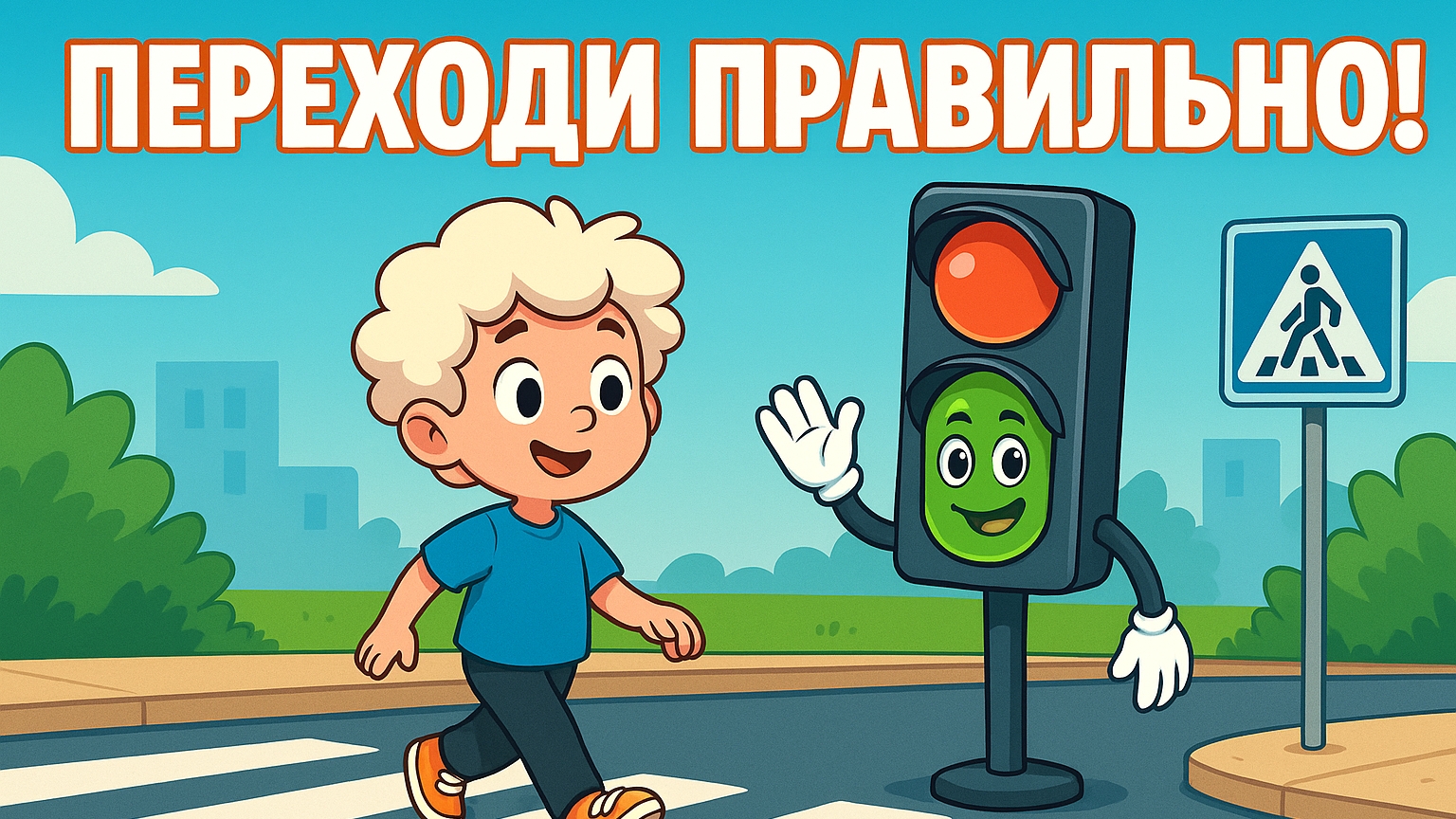 Правила дорожного движения для детей — учимся быть внимательными на дороге!