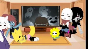 ♡~реакция андертейл на песню санса "Я сильнее чем ты"~♡