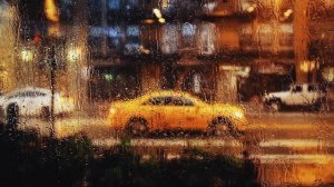 звуки дождя в городе - sounds of rain in the city