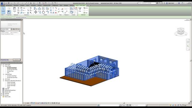 Revit 2015 Eğitimi - 24 Kat Çoğaltma смотреть онлайн