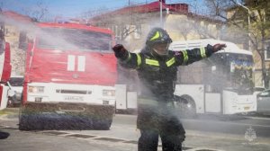 Огнеборца проводили на пенсию в День пожарной охраны