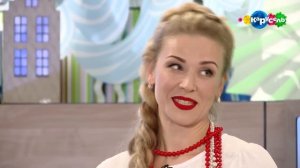 Олеся Евстигнеева в передаче "С добрым утром, малыши!" (т/к "Карусель", 24.02.2017)