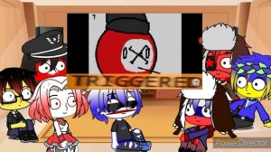 Реакция стран на приколы про них! Gacha club.