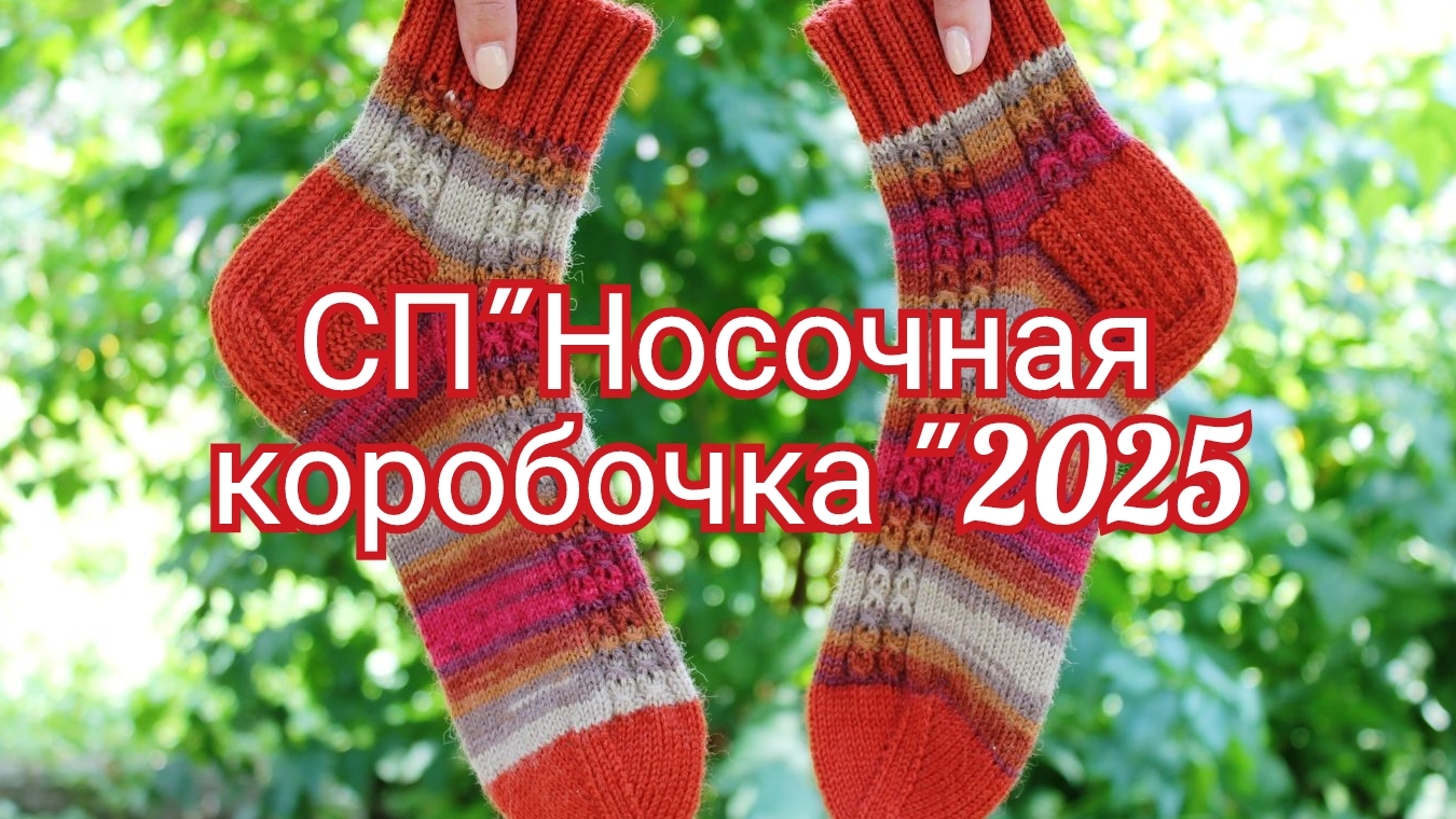 СП Носочная коробочка 5 с Еленой Велиной/отчёт апрель смотреть онлайн