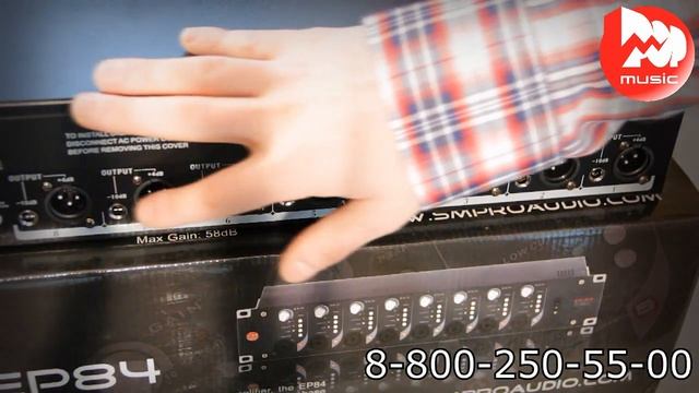 Микрофонный предусилитель SM PRO AUDIO EP84 смотреть онлайн