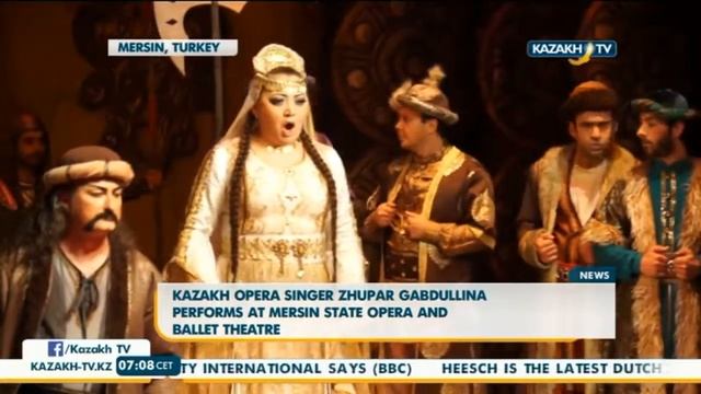Қазақтың танымал опера әншісі Жұпар Ғабдуллина өнер көрсетті  - Kazakh TV