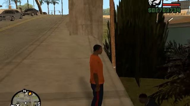 GTA San Andreas Прикол! Пед пытается сломать мост! смотреть онлайн