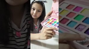 Сделала макияж детской косметикой 🤩🤩🤩