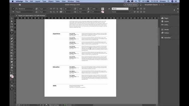 indesign | Tables management смотреть онлайн