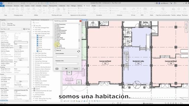 Complemento De Revit Transferir Parámetro