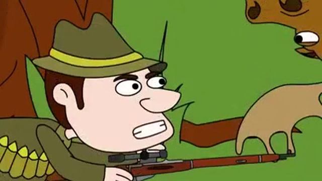 Мультик как лось обманул охотника смотреть онлайн