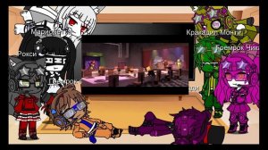 Реакция ФНАФ на Песню ?