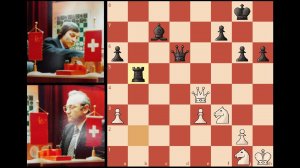 1-я партия Корчной - Карпов, матч на первенство мира 1981, Мерано. (0-1)