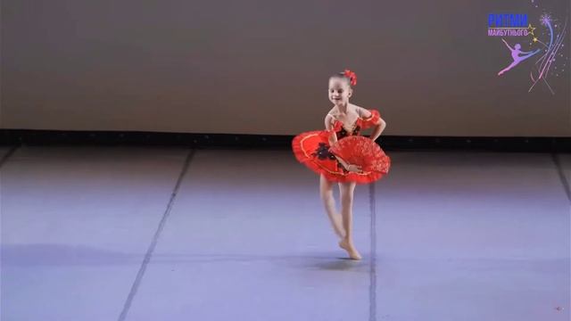 Stoikova Bohdana, 6 years old, Variation Kitri, Don Quixote, 3 act, Стойкова Богдана, Вариация Китр смотреть онлайн