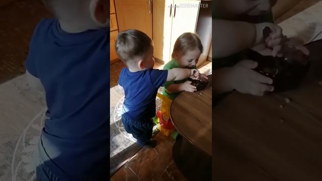 Прикол. Дети кушают. смотреть онлайн