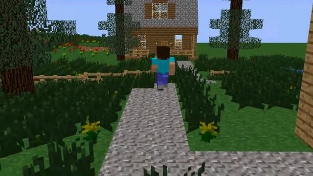 паркур и отдых стива minecraft анимация смотреть онлайн
