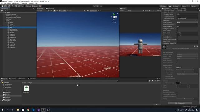 Unity Ragdoll Tutorial - Ragdoll Movement - Gang Beasts Style - Часть 3 смотреть онлайн