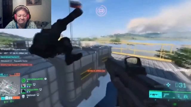 РЕАКЦИЯ ОТ МАМЫ НА Лютые приколы в BATTLEFIELD 2042 WDF 231 НАГИБАБКА смотреть онлайн