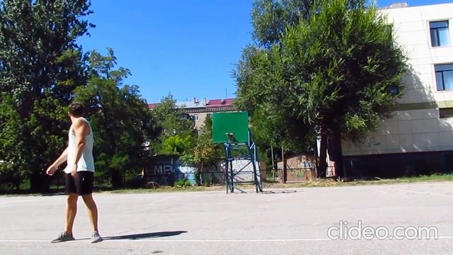 Базовый трикшот спиной на лайте