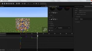 MineImator Tutorial:анимация ломания блока