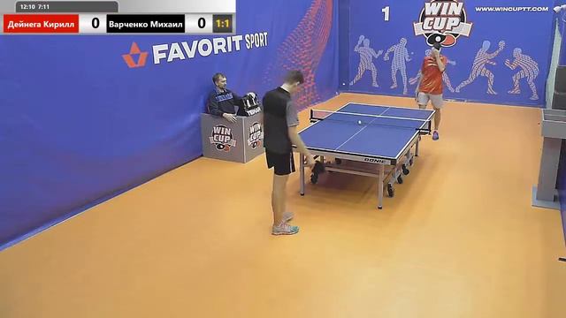 Дейнега Кирилл 1-3 Варченко Михаил Вечерний Турнир Восток 1 WIN CUP 10.11.2019 Эфир Прямой смотреть онлайн