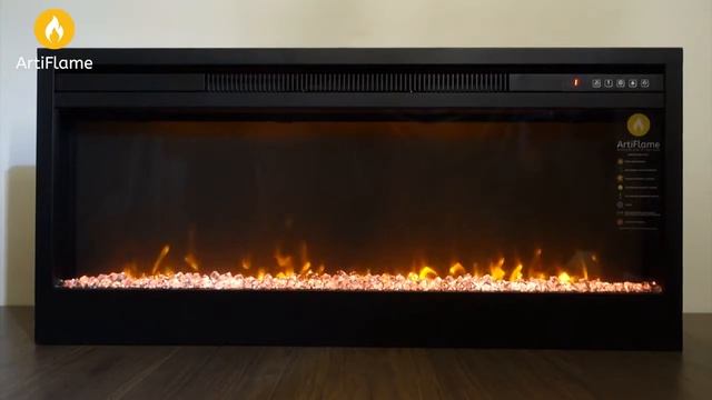 Электрический камин с обогревом ArtiFlame AF43 смотреть онлайн