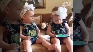 Такие одинаковые и такие разные близняшки смешные дети Ия ия йо