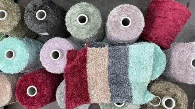 Итальянская фактурная пряжа из шёлка Art. FRESH! смотреть онлайн