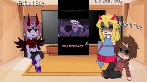 Реакция на звёздочку Батерфляй #гачаклуб