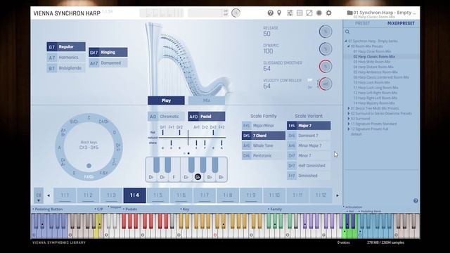 Synchron Harp: Britten, Tchaikovsky, Rimsky-Korsakov & Signature Presets смотреть онлайн