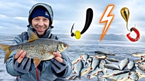 ОГРОМНАЯ СВИНОПЛОТВА ПО ПОСЛЕДНЕМУ ЛЬДУ! Что лучше: безмотылка или мормышка с мотылём?