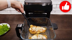 Просто, Быстро! Куриное Филе с помидорами и сыром. Легкий Рецепт курицы в аэрогриле!