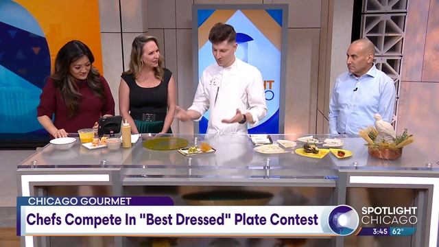 Chefs Compete In "Best Dressed" Plate Contest смотреть онлайн