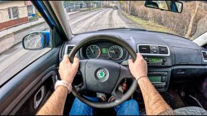 SKODA ROOMSTER 1.2 69 HP - POV TEST DRIVE  Тест драйв авто от первого лица