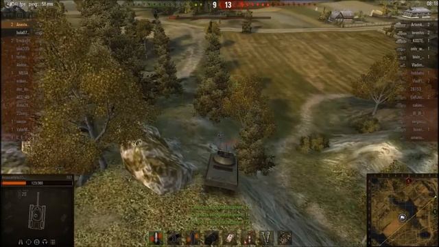 World of tanks ,удачный бой на T67 - девушки тоже умеют играть в wot. смотреть онлайн