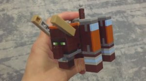 🟩🟨Minecraft Разоритель🐂 LEGO #lego #minecraft #ravager #kids #children #toys #cartoon